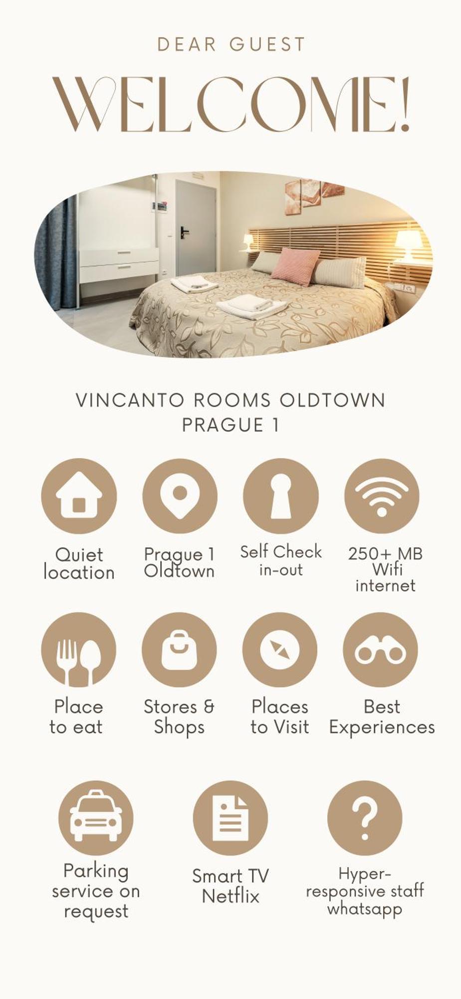 Vincanto Rooms Old Town Прага Екстериор снимка